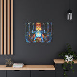 Chrono Trigger Black Omen Canvas Art Print | Retro RPG Wall Art | 100% Cotton Canvas