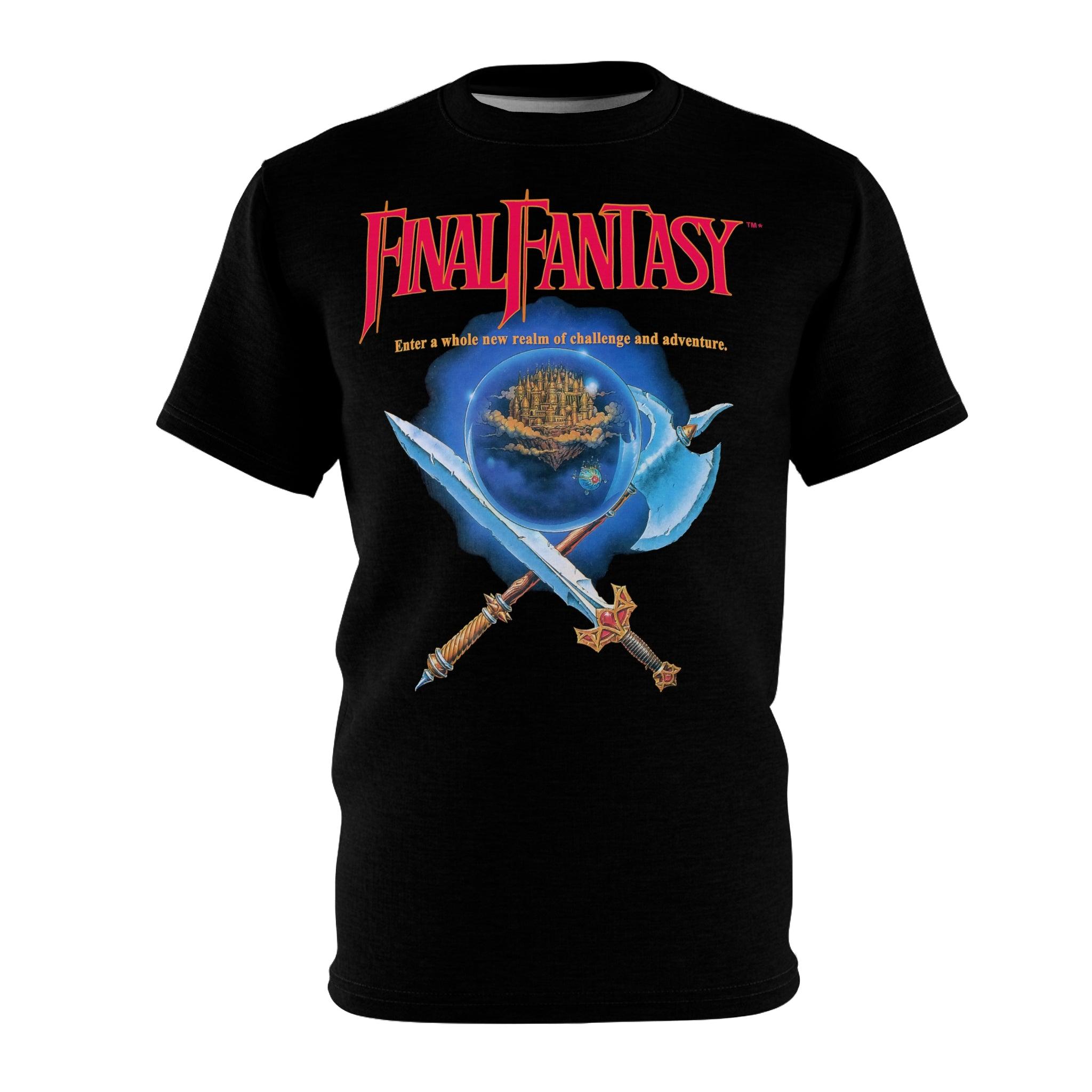 Final Fantasy Graphic T-Shirt Gamer Shirt Video Game Apparel JRPG - Retro Punk Design 