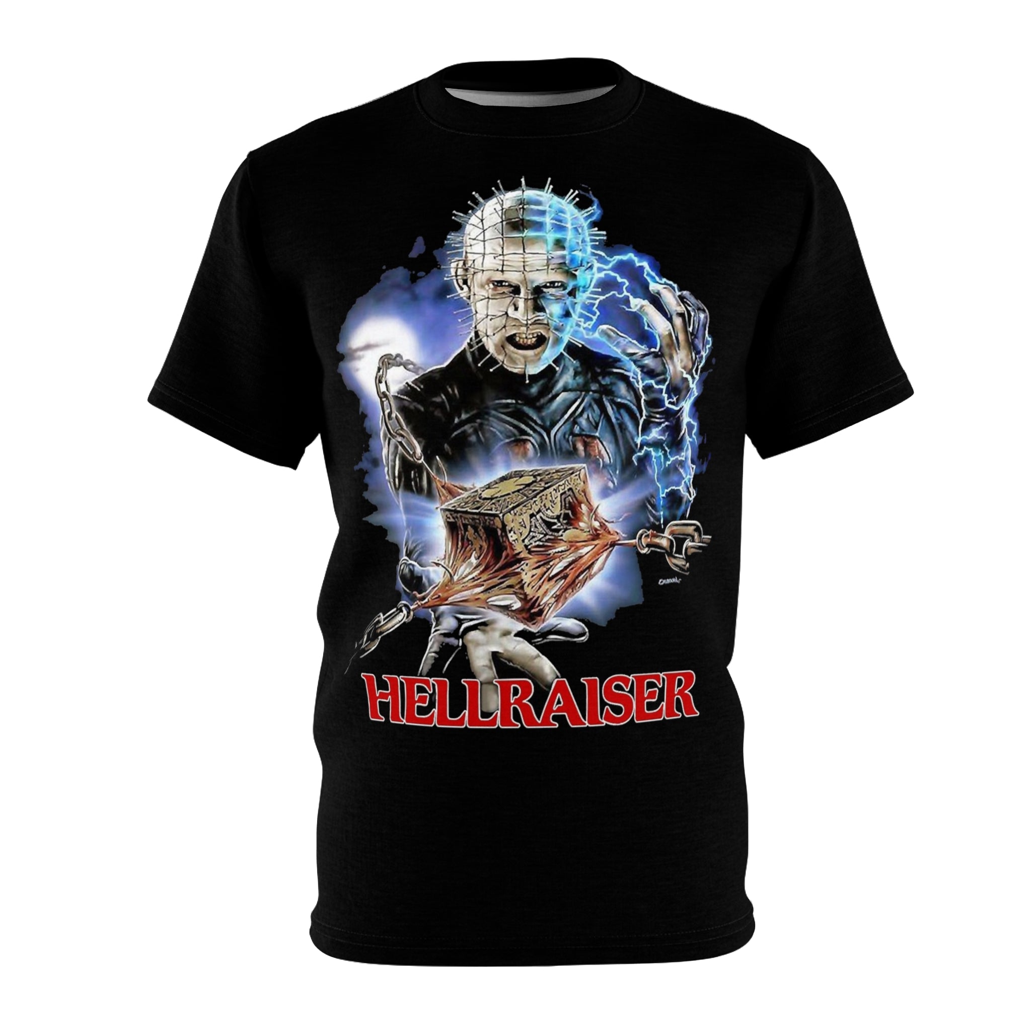 Hellraiser 1987 Graphic T-Shirt | Classic Horror Movie Tee | Clive Barker Cult Film Apparel | RetroPunkDesign