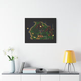 Chrono Trigger Lavos Attack Canvas Art Print | Retro RPG Wall Art | 100% Cotton Canvas
