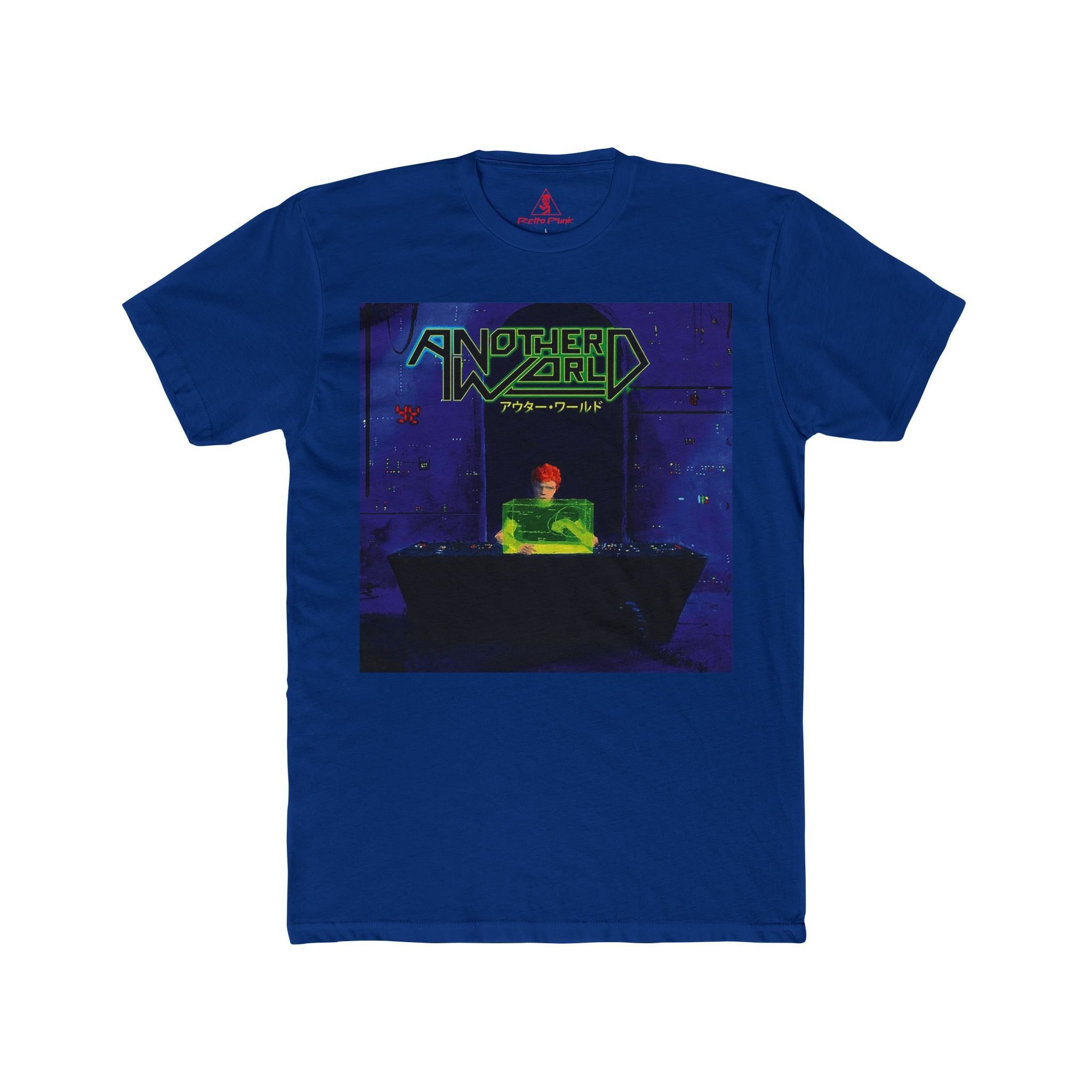 Another World Graphic T-Shirt  Retro Gaming Tee  1991 Cinematic Platformer Shirt