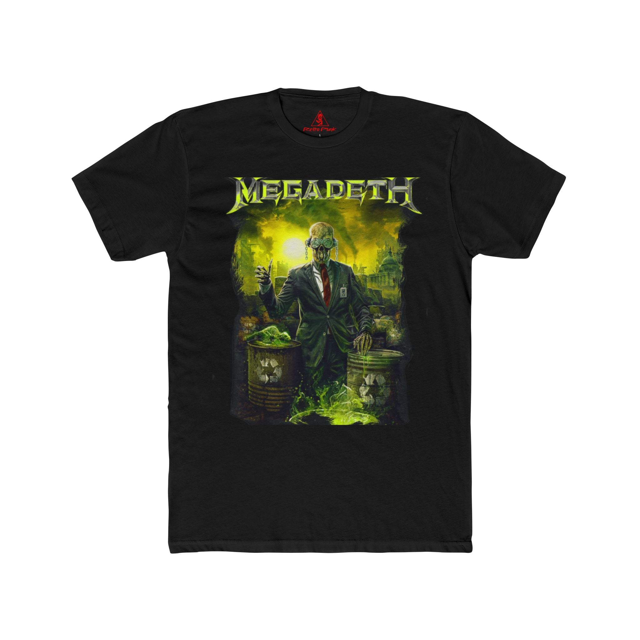 Megadeth Graphic T-Shirt  Heavy Metal Band Tee  100% Combed Ring-Spun Cotton  RetroPunkDesign