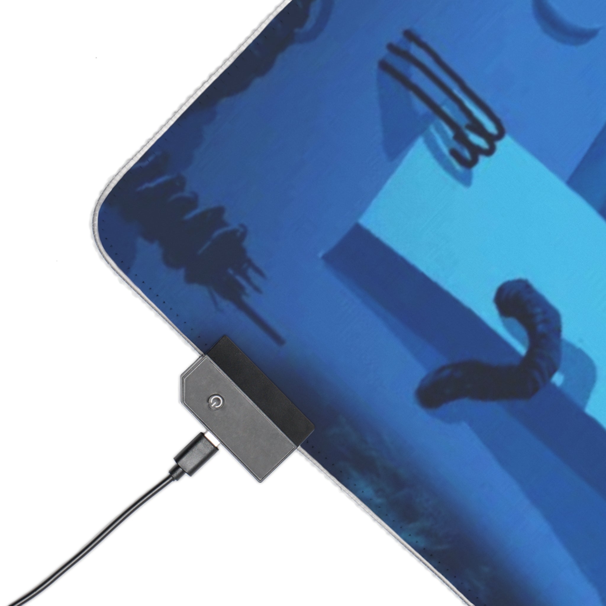 Another World LED Gaming Mouse Pad | Retro Cinematic PC Adventure RGB Desk Mat | RetroPunkDesign - Retro Punk Design 