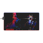 Metal Gear Solid Retro Gaming LED Mouse Pad  RGB Desk Mat  Stealth Game Accessory  RetroPunkDesign - Retro Punk Design 