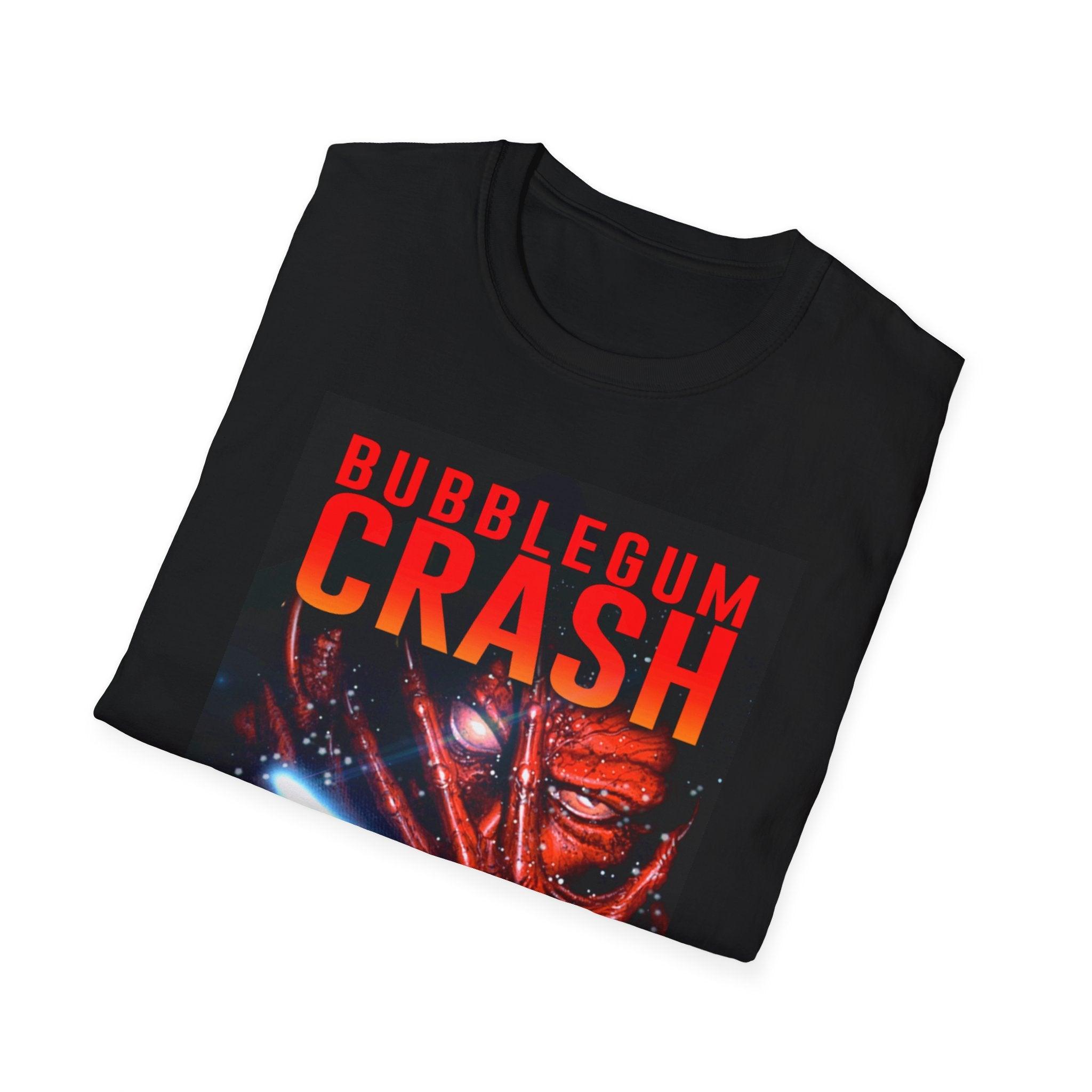 Bubble Gum Crash Graphic Tee - Retro Punk Design 