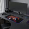 Final Fantasy III LED Gaming Mouse Mat  RGB Retro JRPG Desk Pad  90s SNES Game Accessory  RetroPunkDesign - Retro Punk Design 