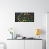 Chrono Trigger Lavos Attack Canvas Art Print | Retro RPG Wall Art | 100% Cotton Canvas