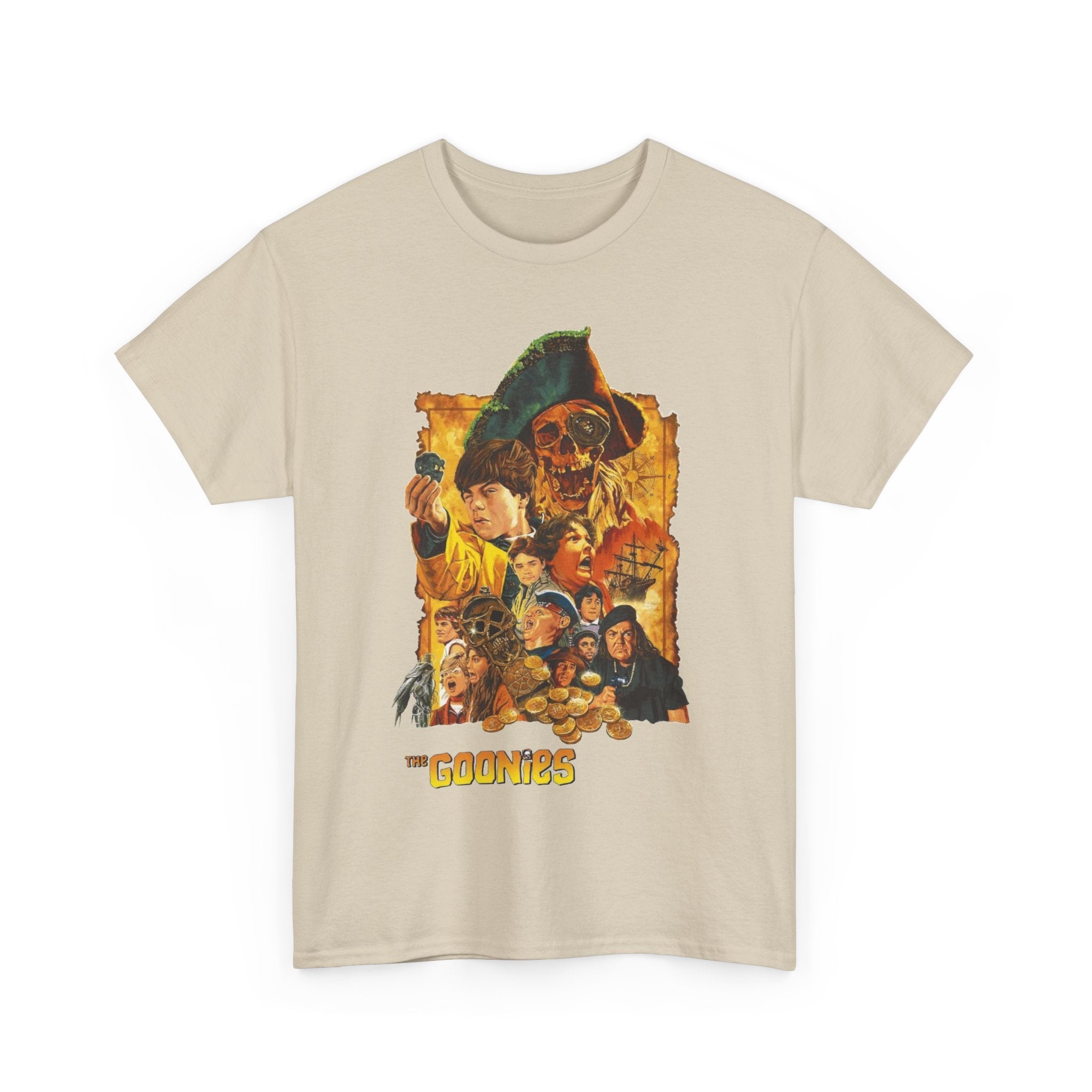 The Goonies Graphic T-Shirt | Retro 80s Adventure Movie Tee | RetroPunkDesign