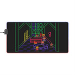 EarthBound Moonside LED Gaming Mouse Pad | Retro SNES RPG RGB Desk Mat | RetroPunkDesign - Retro Punk Design 