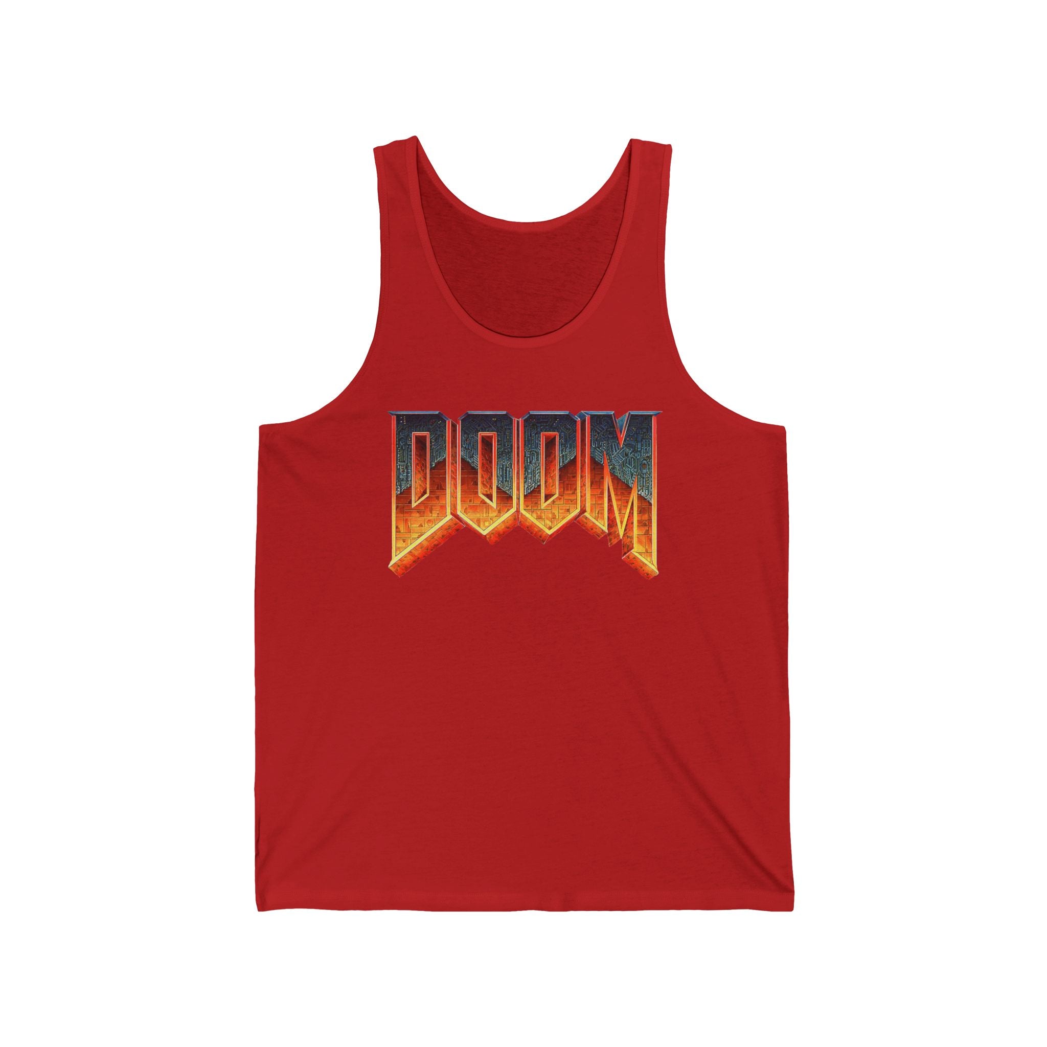 Doom Tank Top | Classic 90s FPS Gaming Shirt | Retro id Software Muscle Tee | RetroPunkDesign