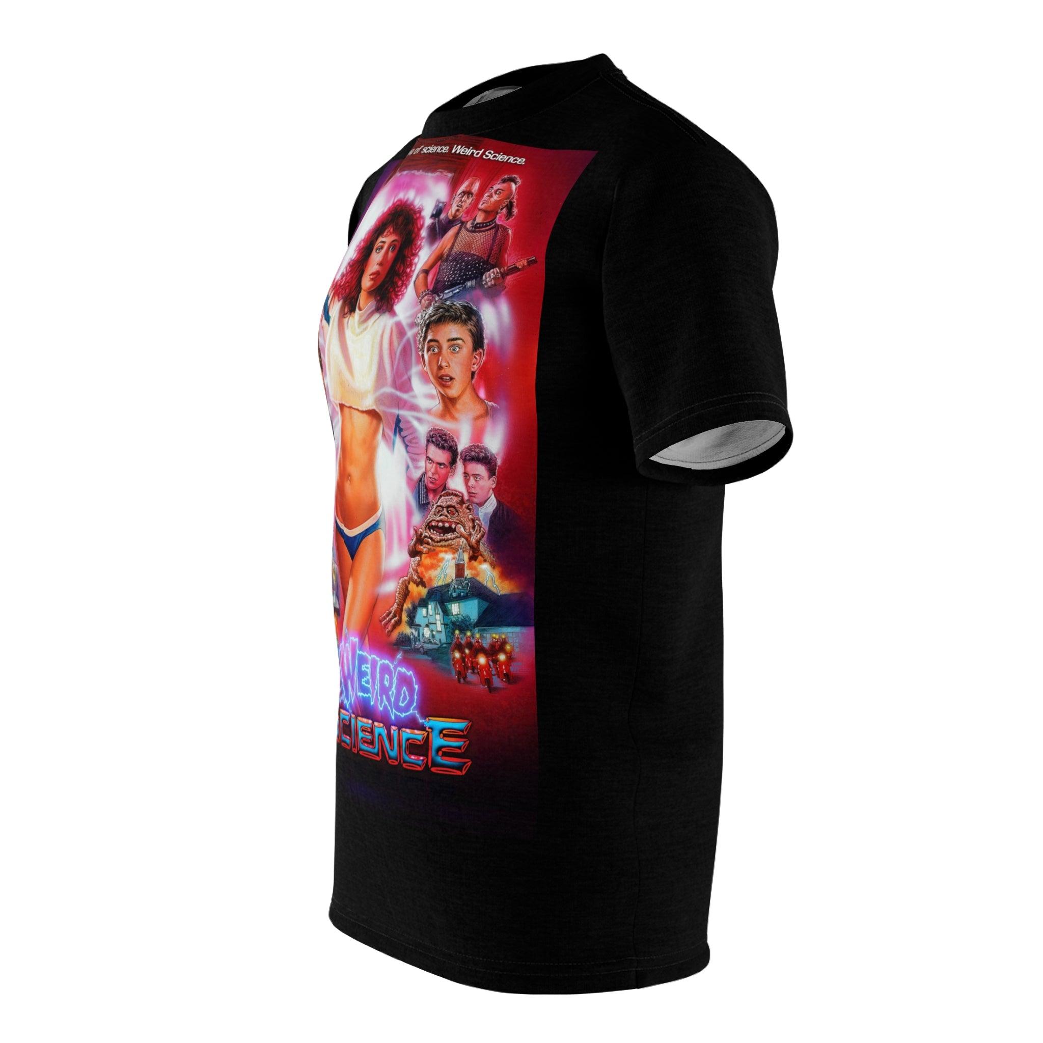 Weird Science Graphic Tee - Retro Punk Design 