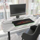 Final Fantasy VI LED Gaming Mouse Pad RGB Desk Mat - Retro Punk Design 