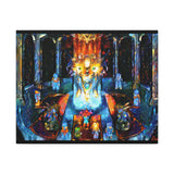 Chrono Trigger Black Omen Canvas Art Print | Retro RPG Wall Art | 100% Cotton Canvas