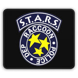 RetroPunkDesign Resident Evil S.T.A.R.S. Retro Gaming Mouse Pad Classic Survival Horror PC Mat