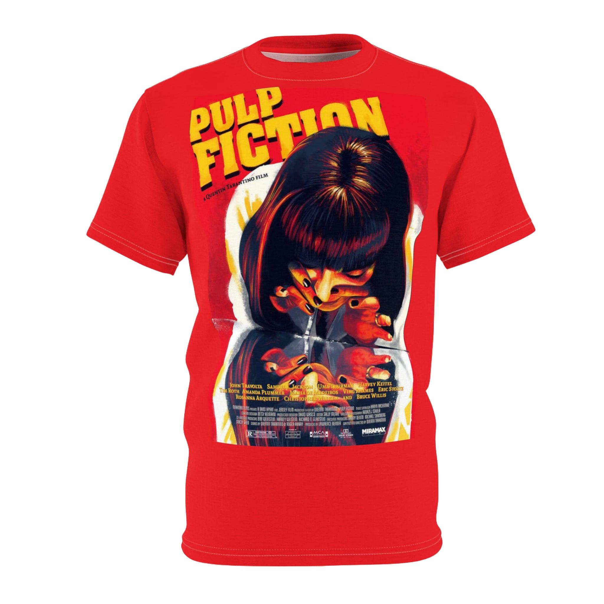 Pulp Fiction Graphic Tee - Retro Punk Design 