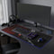 Command & Conquer Red Alert LED Gaming Mouse Mat  RGB Desk Pad  Retro RTS Game Accessory  RetroPunkDesign - Retro Punk Design 