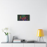 EarthBound MoonSide Café Canvas Art Print  Retro SNES Oil Painting Style Wall Art