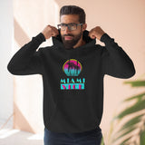 Miami Vice Fleece Hoodie | 80s Retro TV Apparel | Classic Crime Drama Hoodie | RetroPunkDesign