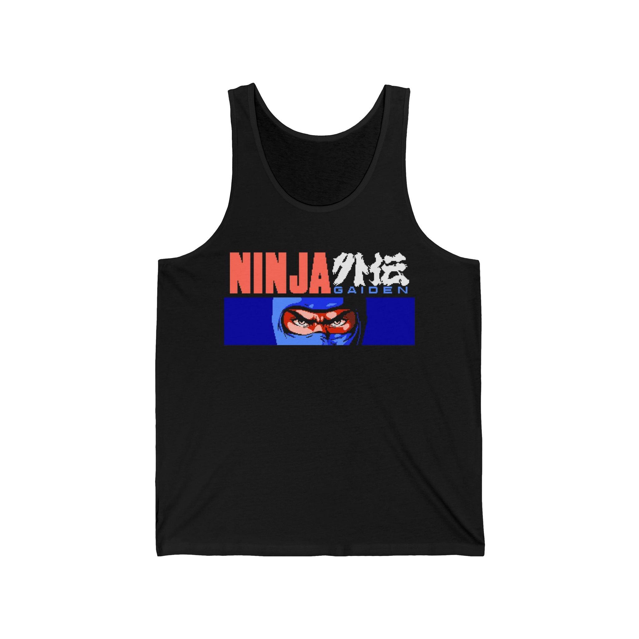 Ninja Gaiden Retro Game Tank Top - Retro Punk Design 