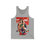 Crying Freeman Tank Top | Retro Anime Assassin Sleeveless Tee | RetroPunkDesign