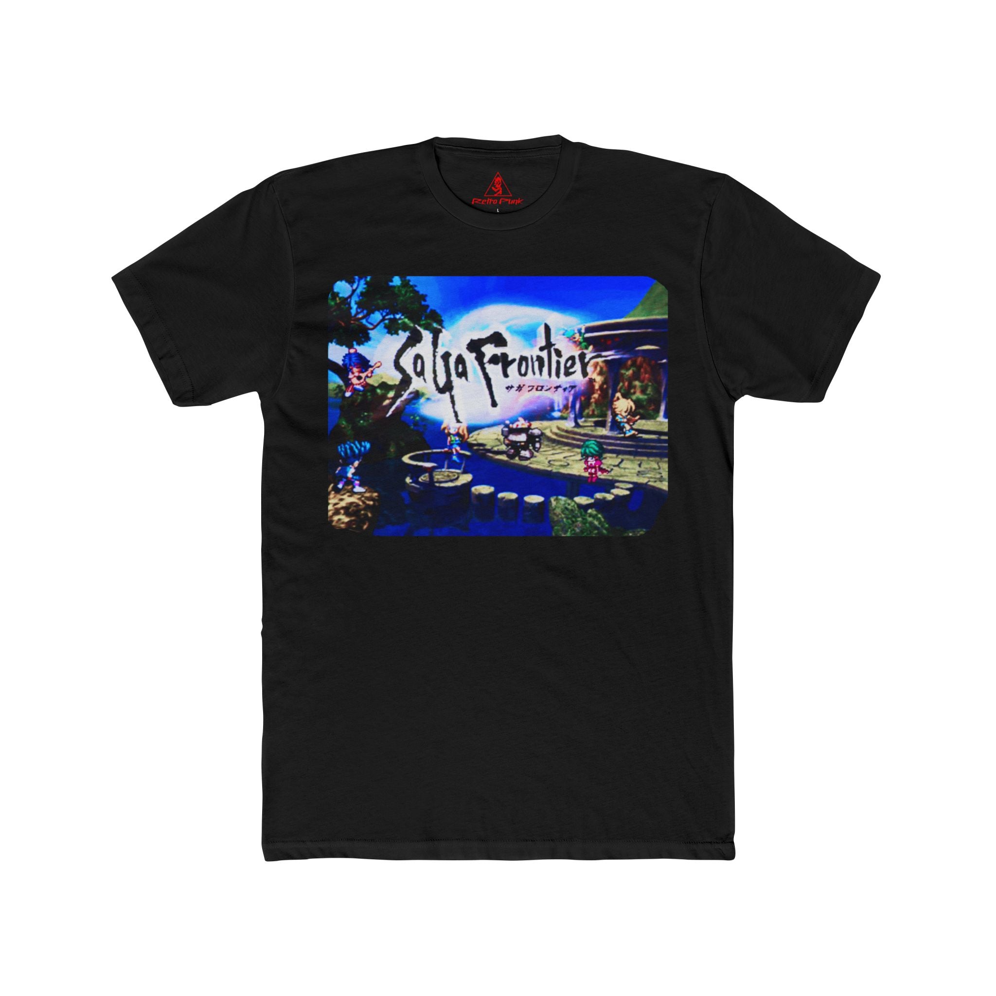 SaGa Frontier Graphic T-Shirt | Retro JRPG PlayStation Classic Tee | RetroPunkDesign - Retro Punk Design 