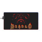Diablo 1997 Gaming LED Mouse Pad  RGB Retro PC RPG Desk Mat  Classic Blizzard Accessory  RetroPunkDesign - Retro Punk Design 