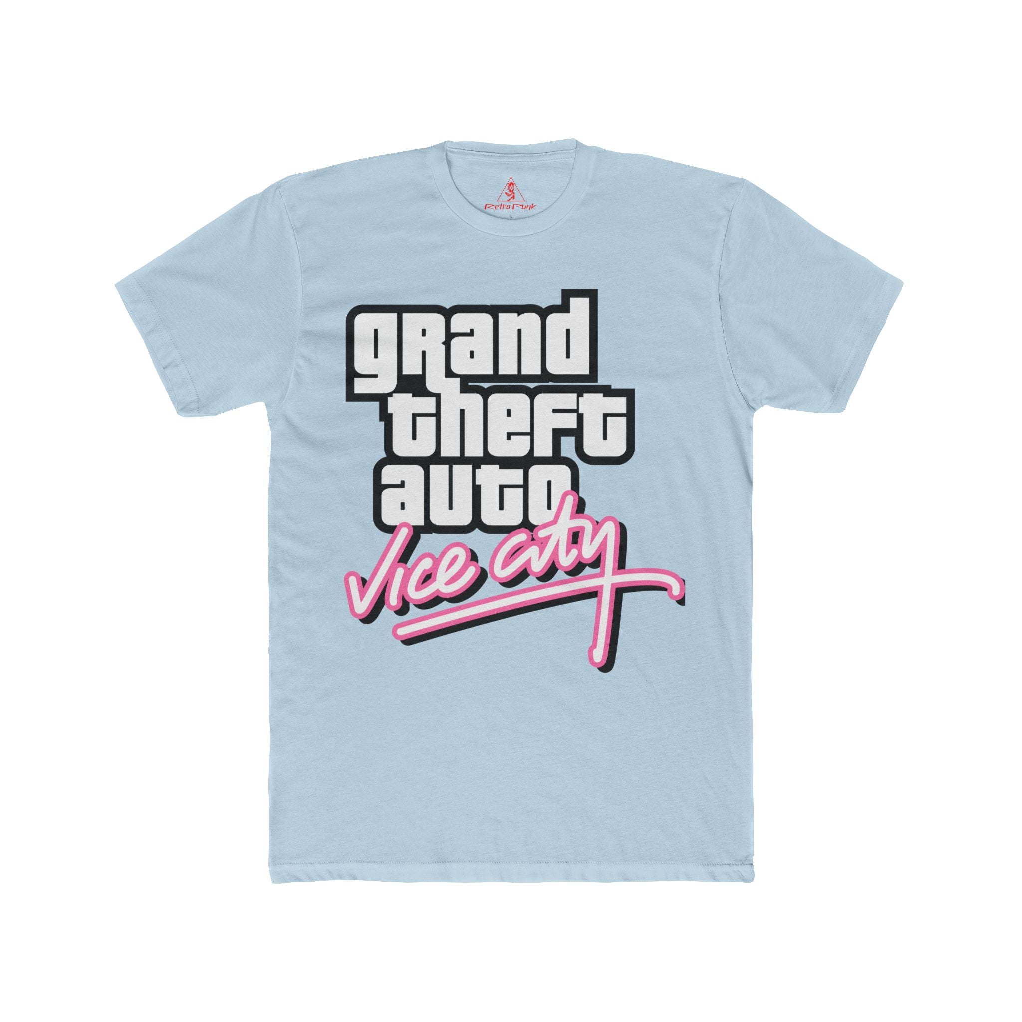 Grand Theft Auto Vice City Graphic T-Shirt  80s Retro Gaming Tee  RetroPunkDesign