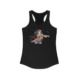 Black Lagoon Revy Women’s Racerback Tank Top | Retro Action Anime Tank | RetroPunkDesign