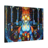 Chrono Trigger Black Omen Canvas Art Print | Retro RPG Wall Art | 100% Cotton Canvas