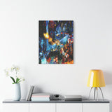 RetroPunkDesign Final Fantasy VII 1997 Canvas Art Print Retro JRPG PlayStation Wall Decor