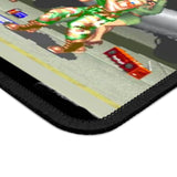 Street Fighter 2 Retro Gaming Mouse Pad | Classic Arcade Fighter Desk Mat | RetroPunkDesign