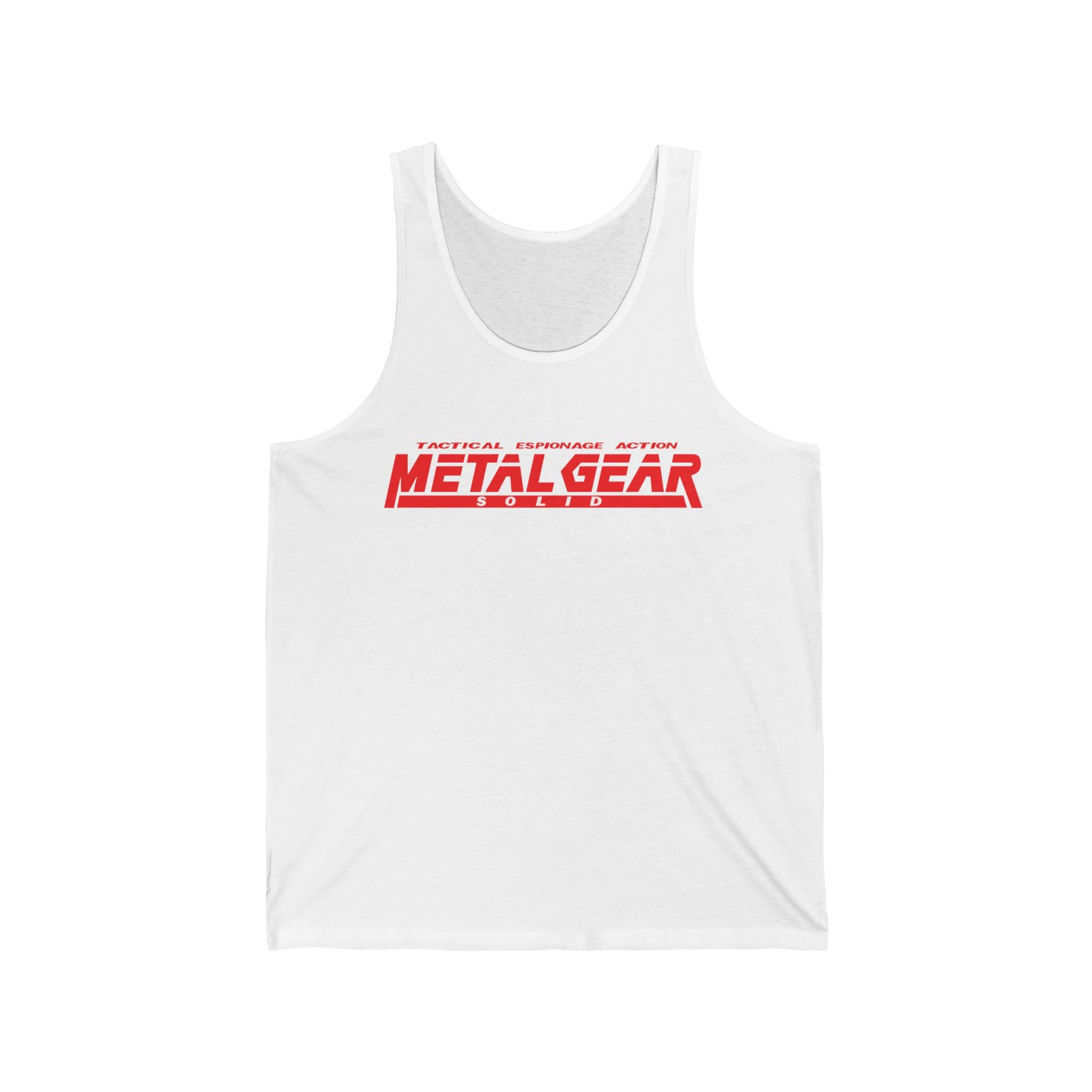 Metal Gear Solid Tank Top | Retro Stealth Action Sleeveless Tee | RetroPunkDesign