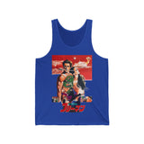 Crying Freeman Tank Top | Retro Anime Assassin Sleeveless Tee | RetroPunkDesign