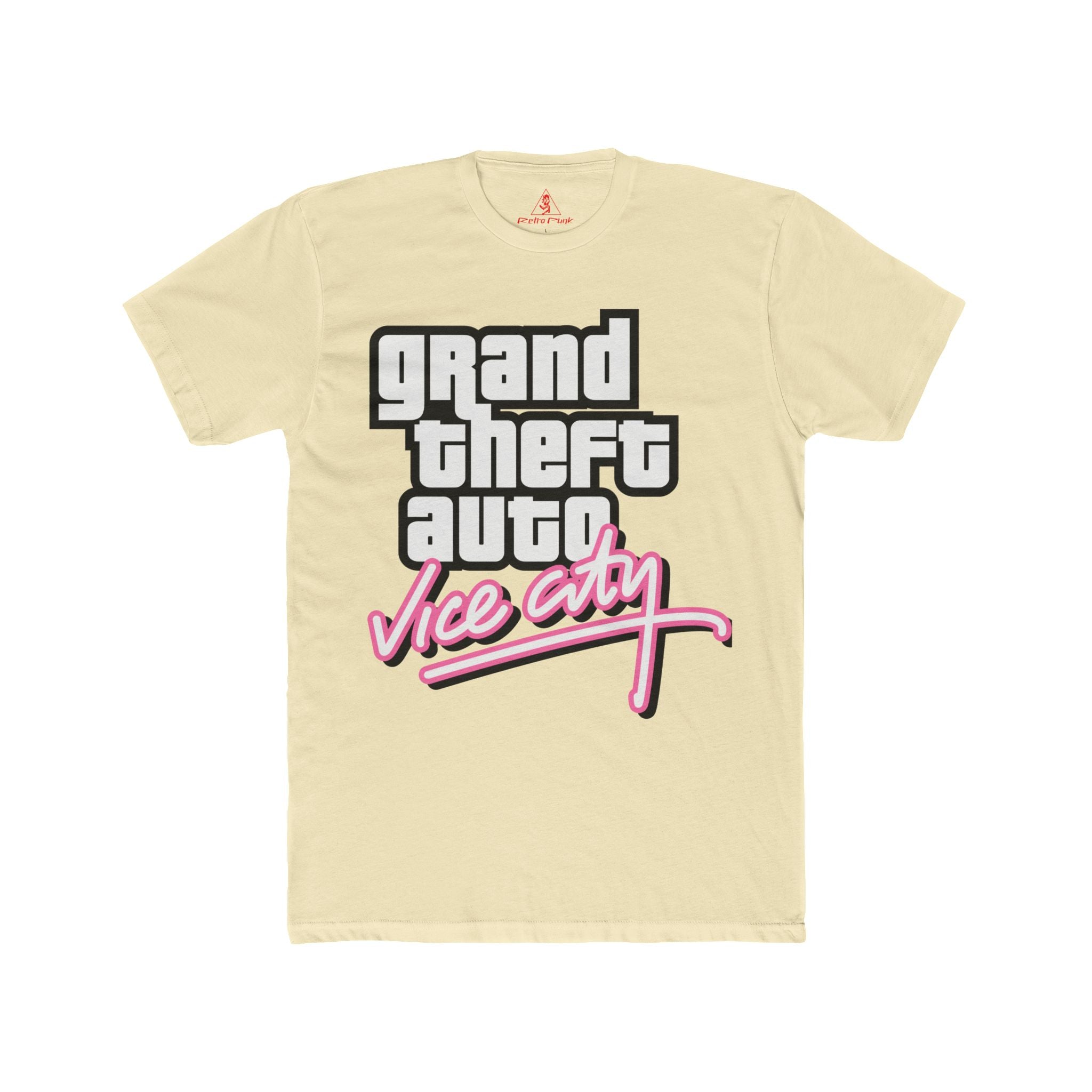Grand Theft Auto Vice City Graphic T-Shirt  80s Retro Gaming Tee  RetroPunkDesign