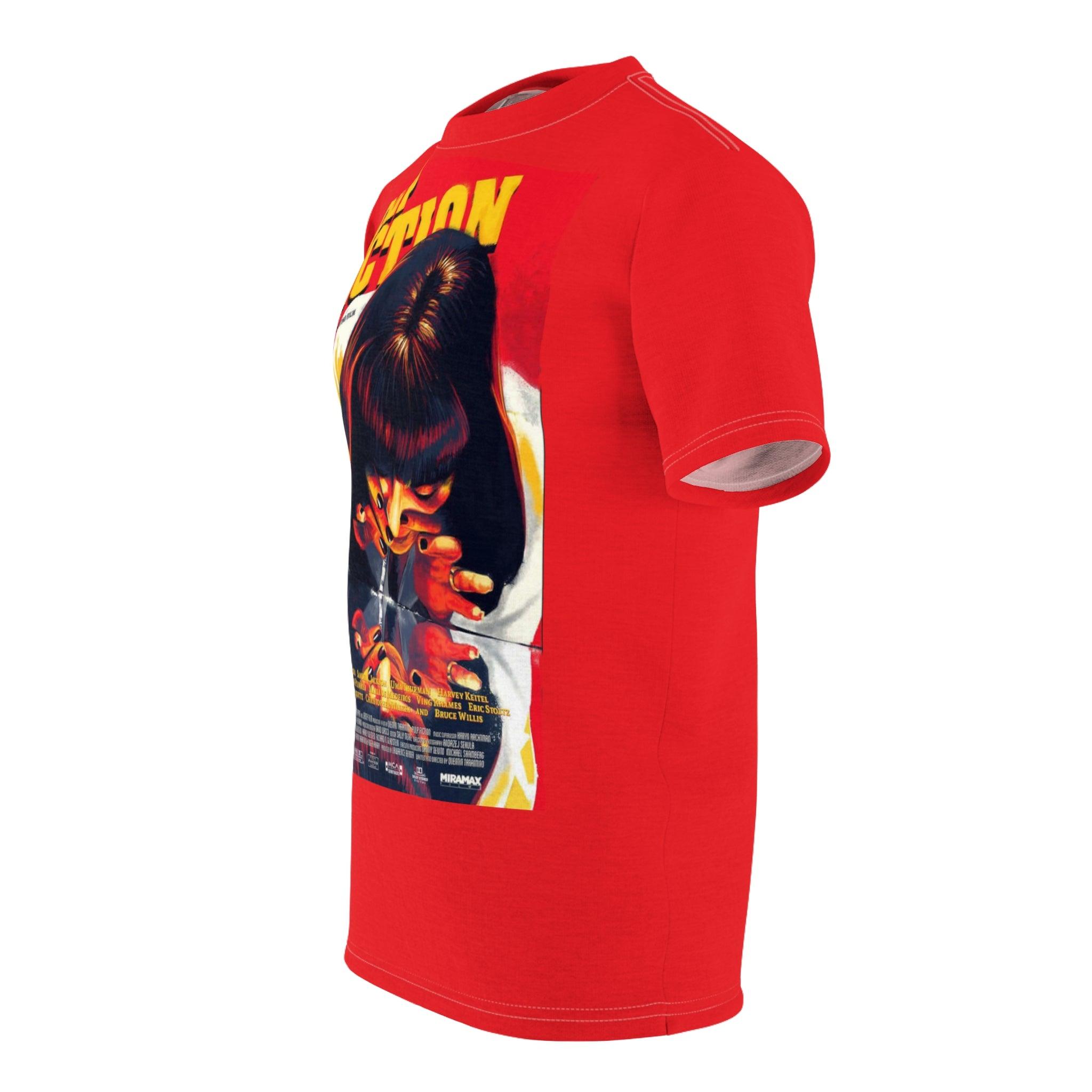 Pulp Fiction Graphic Tee - Retro Punk Design 