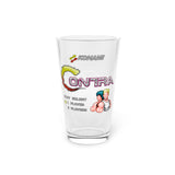 Contra Pint Glass | Retro NES Run and Gun Gaming Drinkware | RetroPunkDesign - Retro Punk Design 