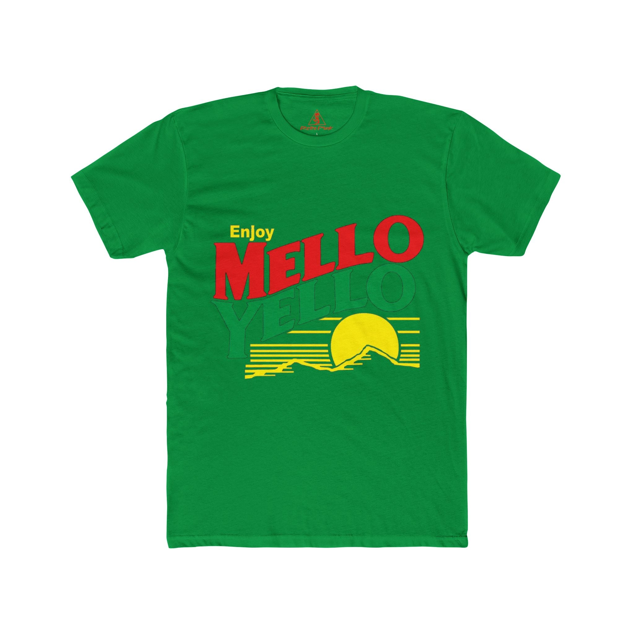 Mello Yello Graphic T-Shirt  Vintage 80s Soft Drink Tee  Retro Beverage Apparel  RetroPunkDesign