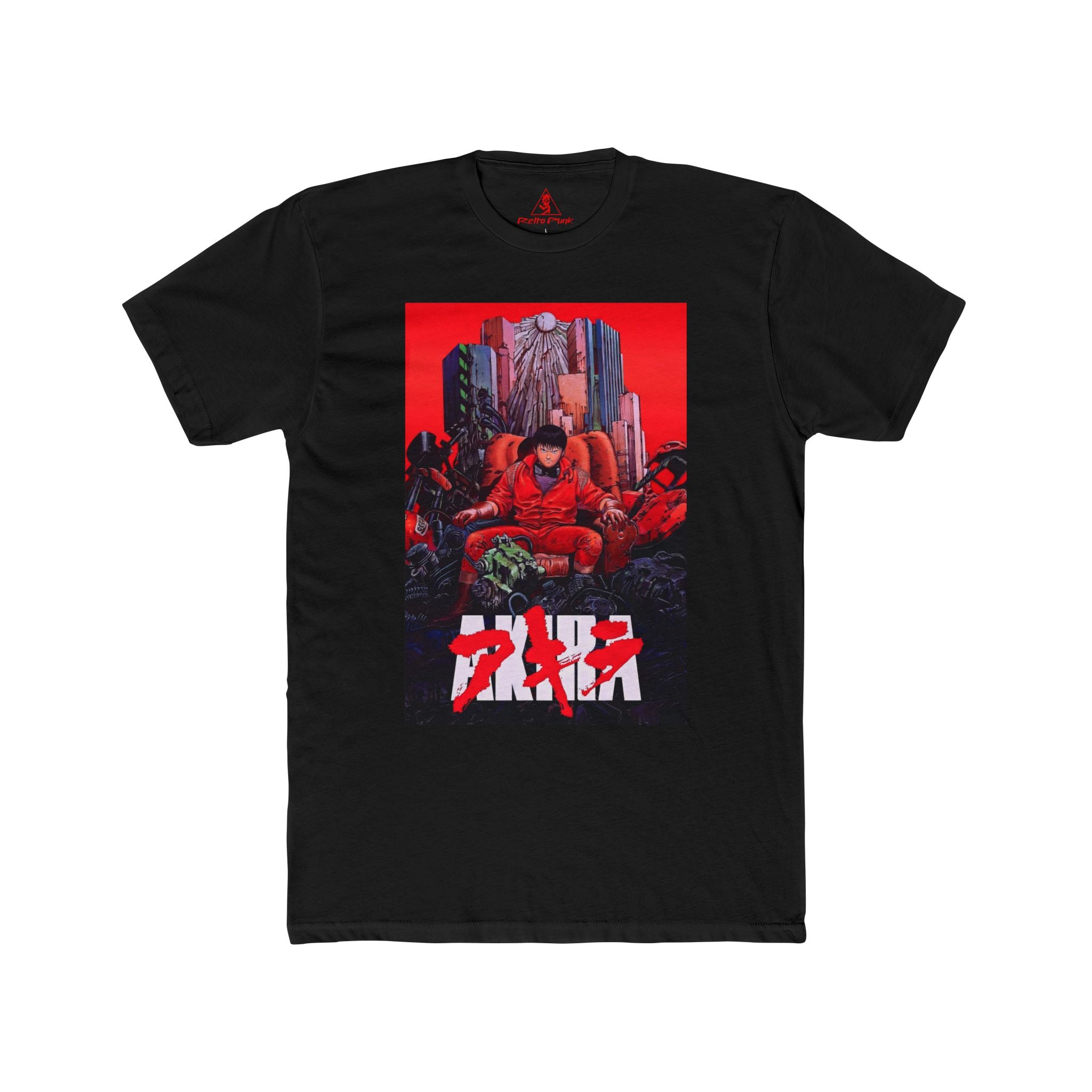 Akira Anime Graphic T-Shirt 80s Cyberpunk Classic Tee  Neo-Tokyo Anime Apparel  RetroPunkDesign