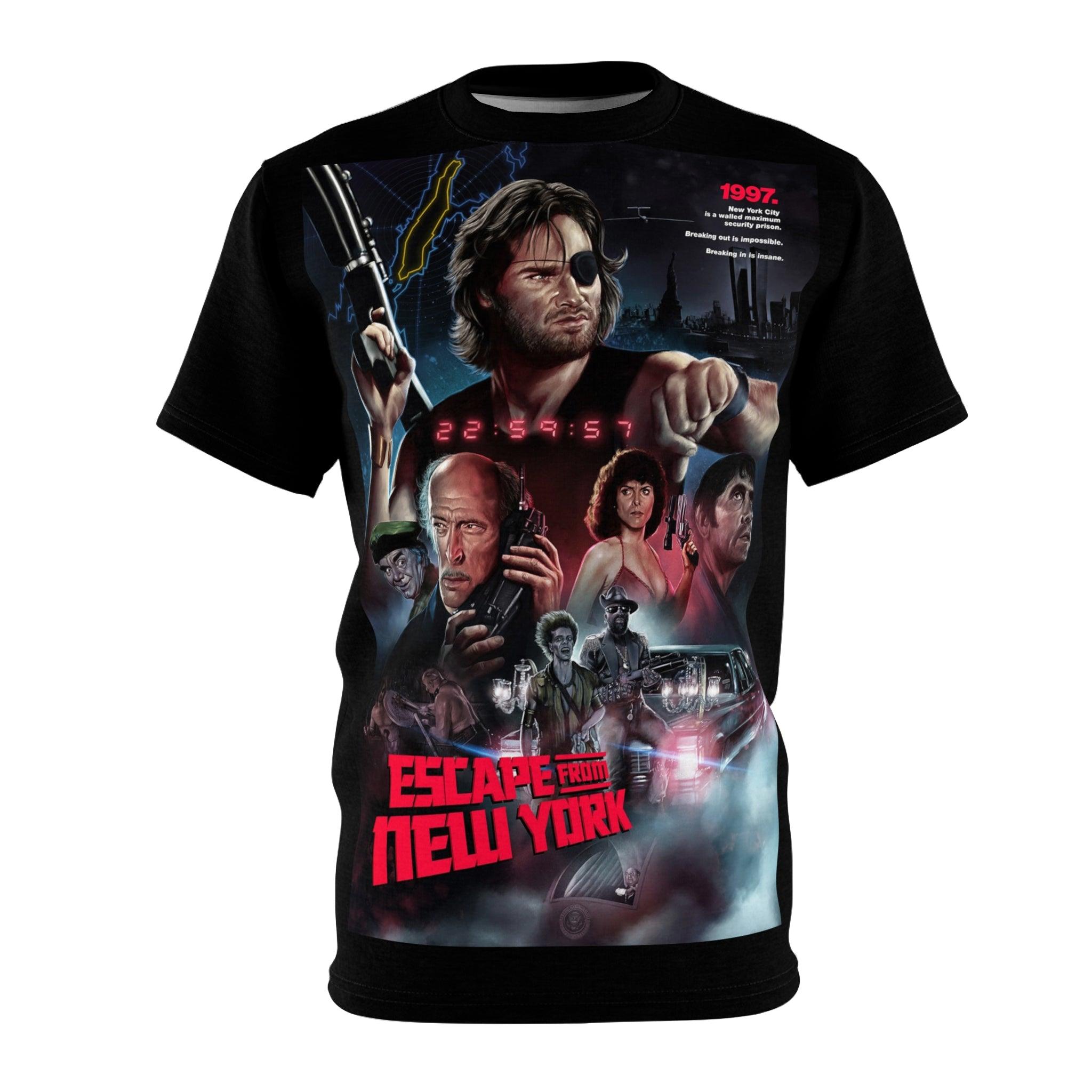 Escape From New York Graphic Tee - Retro Punk Design 