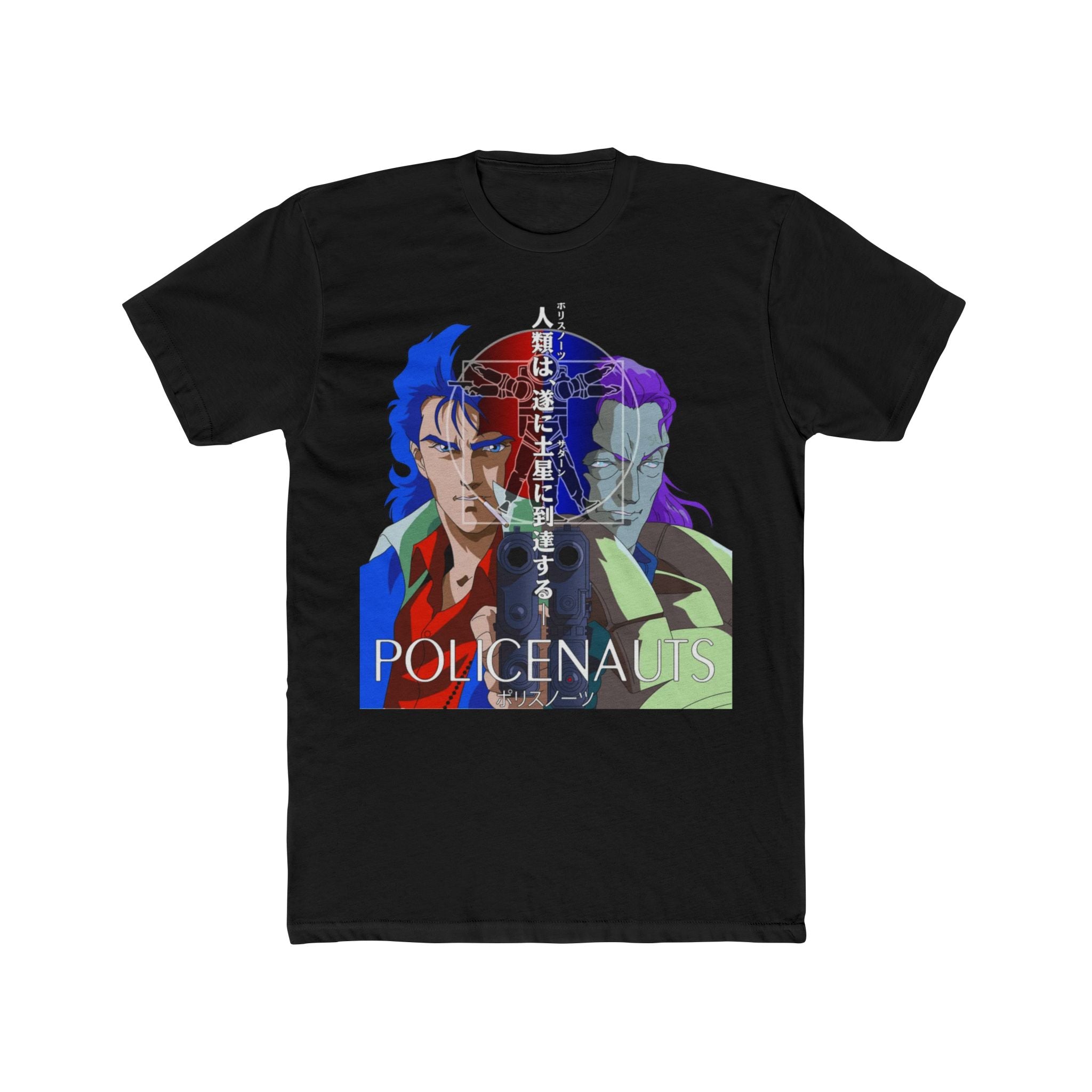 Policenauts Graphic T-Shirt  90s Cyberpunk Game Tee  Hideo Kojima Retro Apparel  RetroPunkDesign
