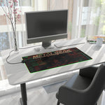 Metal Gear Solid Gaming LED Mouse Pad Metal Gear Solid Gaming LED Mouse Pad RGB Desk Mat  Stealth Game Accessory  RetroPunkDesign - Retro Punk Design 