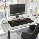 Metal Gear Solid Gaming LED Mouse Pad Metal Gear Solid Gaming LED Mouse Pad RGB Desk Mat  Stealth Game Accessory  RetroPunkDesign - Retro Punk Design 