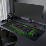 Ghost in the Shell Gaming LED Mouse Pad - Retro Punk Design 