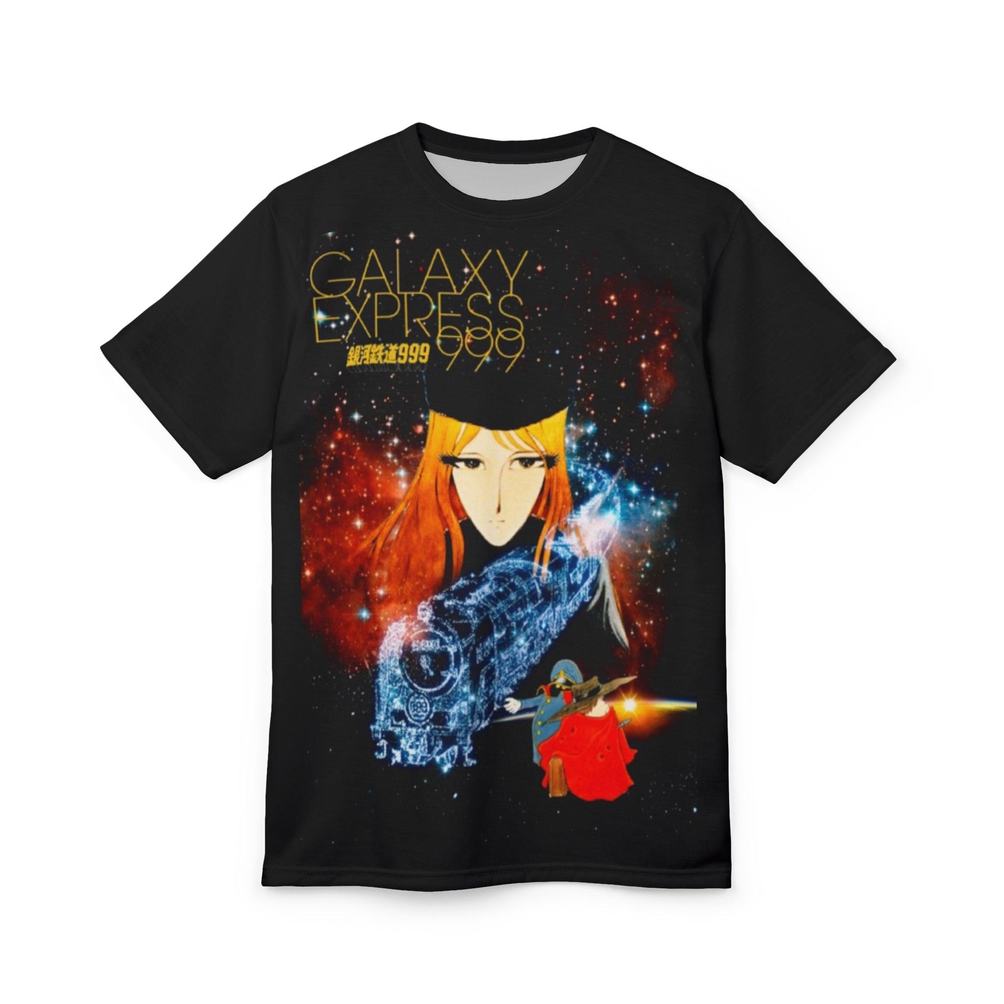 Galaxy Express 999 Graphic Tee - Retro Punk Design 