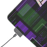 Metal Gear Solid LED Gaming Mouse Pad | Retro Stealth Action RGB Desk Mat | RetroPunkDesign - Retro Punk Design 