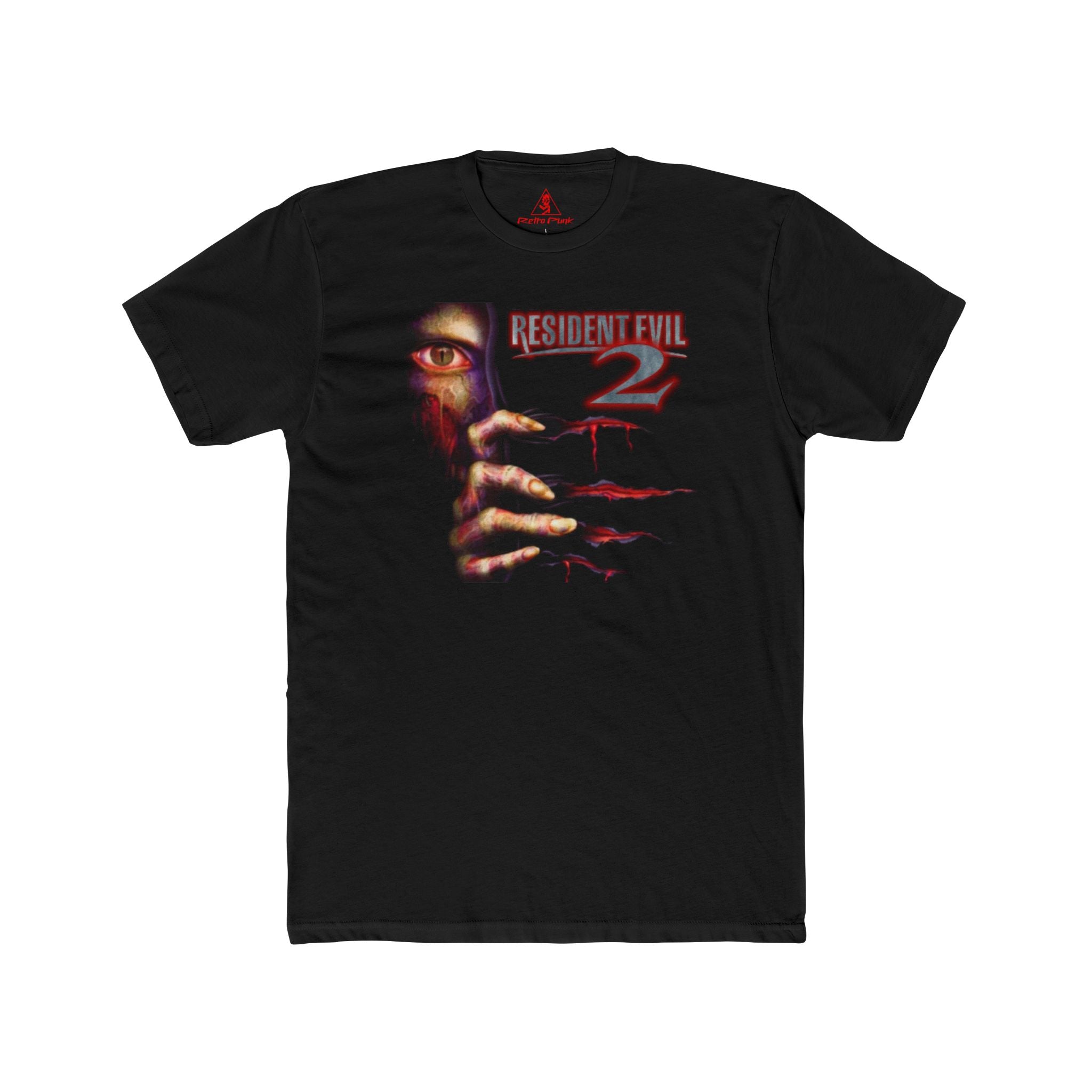 Resident Evil 2 Graphic T-Shirt | Classic Survival Horror Retro Gaming Tee | RetroPunkDesign - Retro Punk Design 