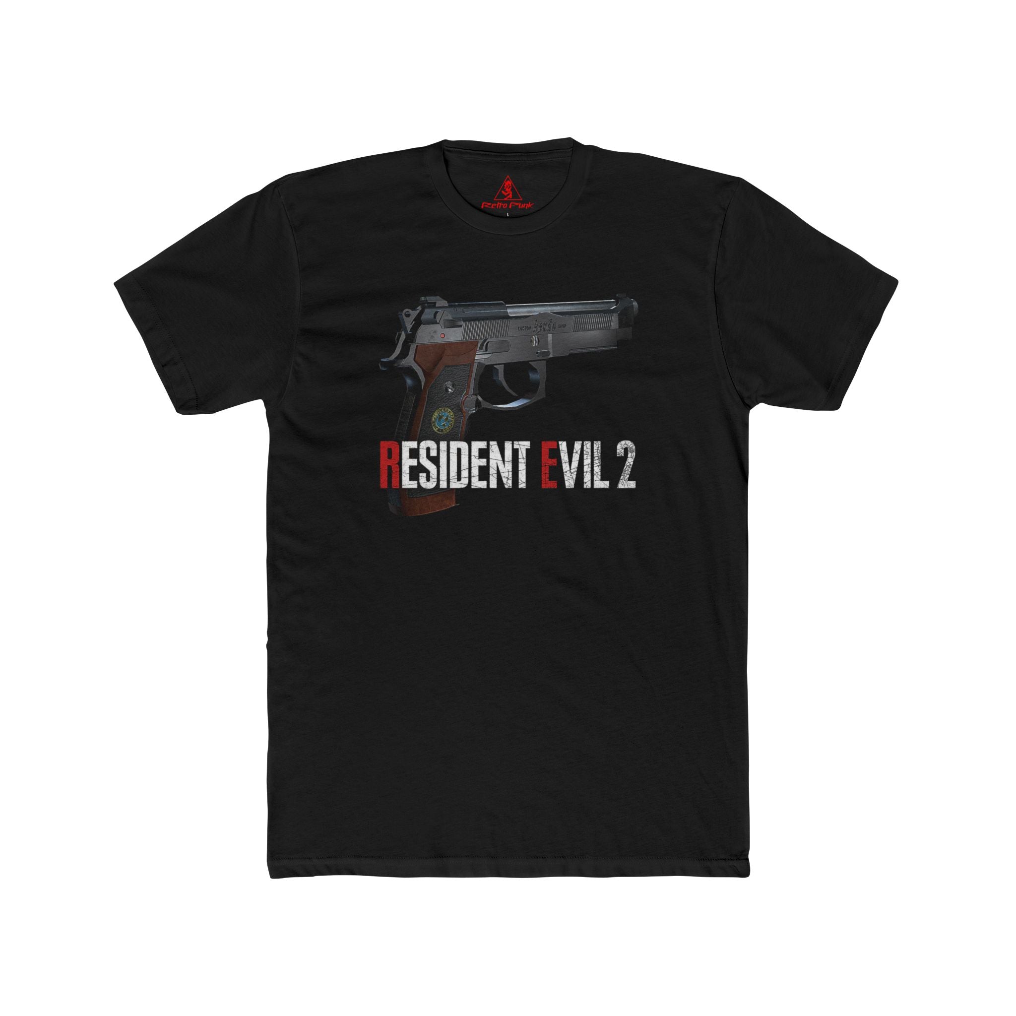 Resident Evil 2 Graphic T-Shirt | Retro Survival Horror Raccoon City Tee | RetroPunkDesign - Retro Punk Design 