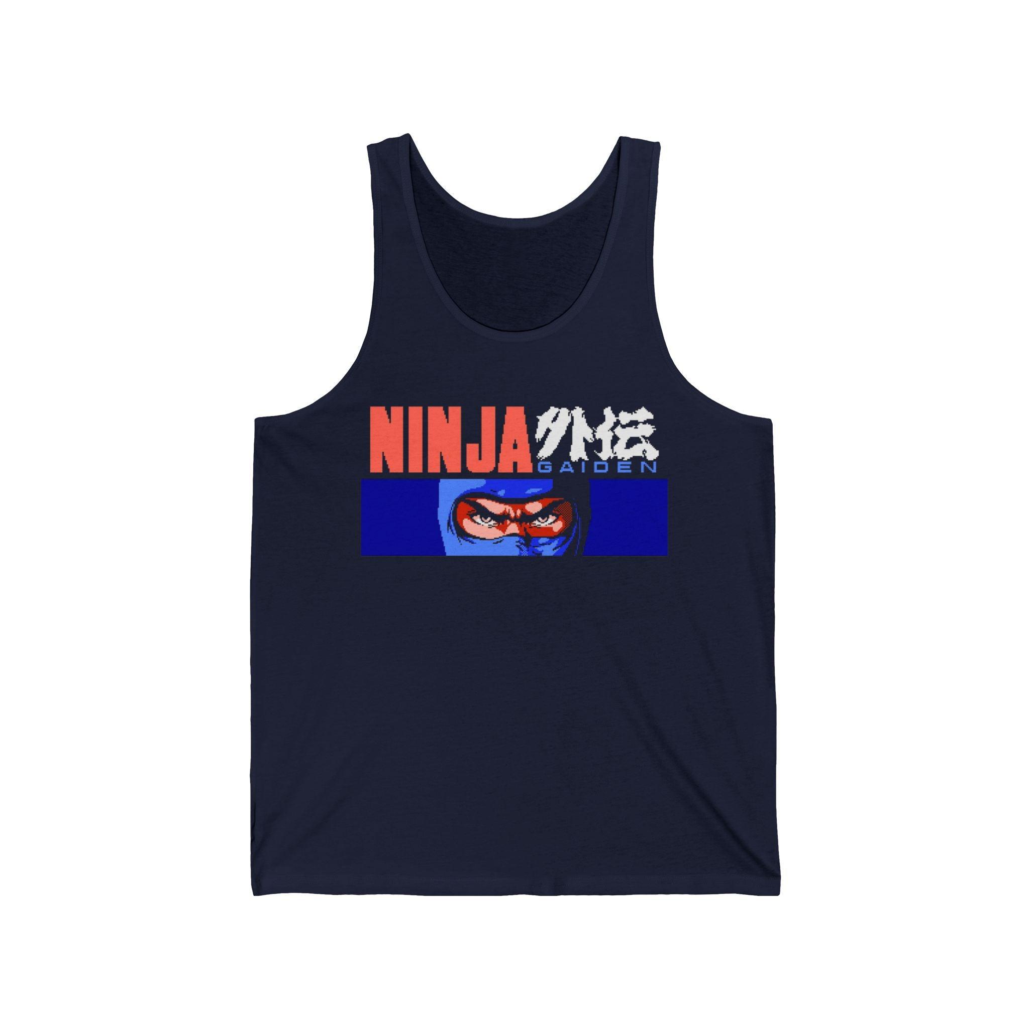 Ninja Gaiden Retro Game Tank Top - Retro Punk Design 