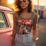 Crying Freeman Tank Top | Retro Anime Assassin Sleeveless Tee | RetroPunkDesign