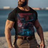 Terminator 2 Judgment Day Arnold Schwarzenegger Graphic T-Shirt  90s Action Movie Tee  RetroPunkDesign